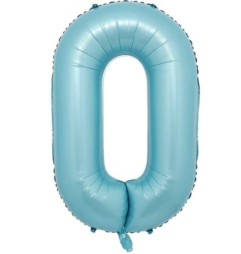 Folyo Balon Mavi 0 34 İnç 76 Cm